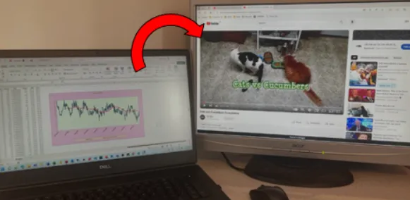 Two screens