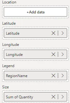 Fields for map two