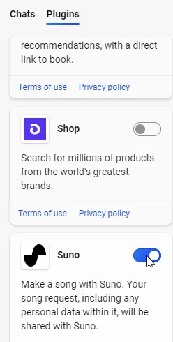 Suno plug-in