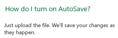 OneDrive message