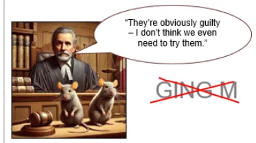 Prejuding mice
