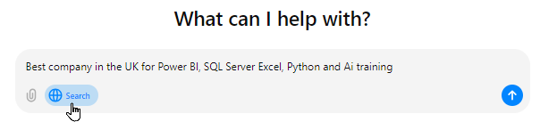 Desktop search from ChatGPT