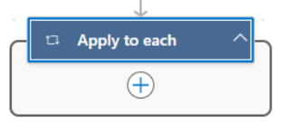 Apply to each action