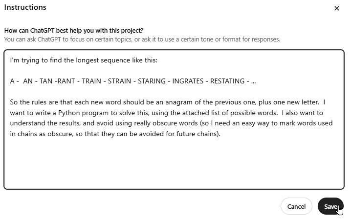 Base instructions for Python project