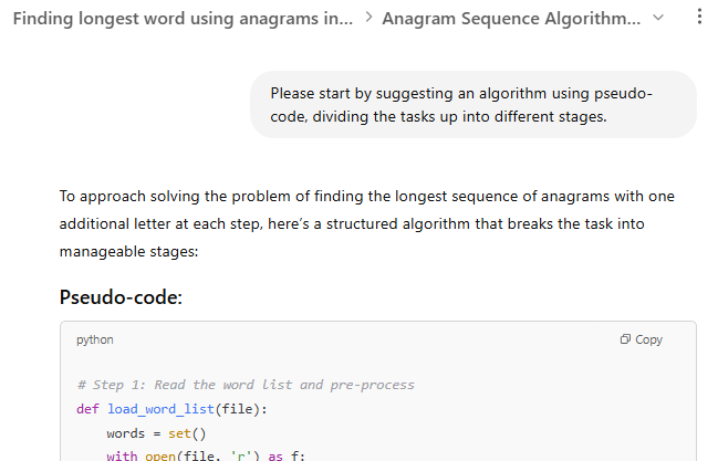 Pseudo-code