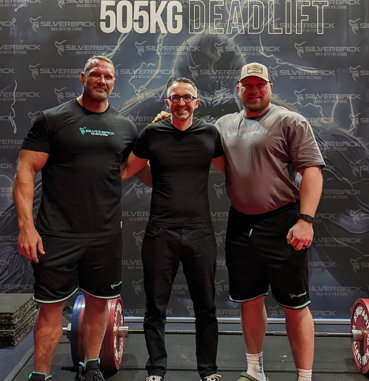 UK strongmen Terry Hollands and Adam Bishop