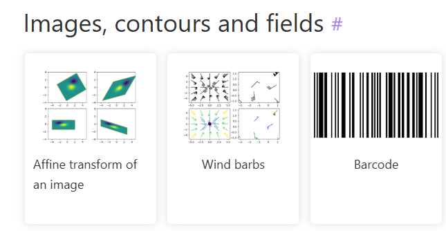The barcode chart
