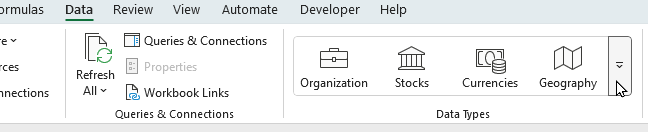 Applying data types
