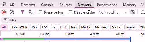 Network settings