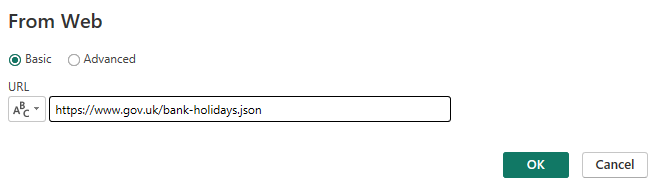 Input the API