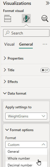 Swap to another data type