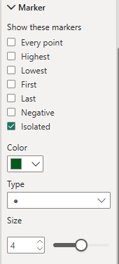 Formatting markers