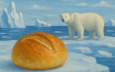 Arctic roll rebus