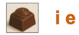 Chocolate brownie rebus