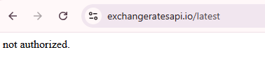 Connecting to a api without key