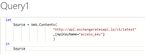 API key set up in M