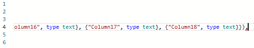 Adding a comma before a new step in a Power Query M query