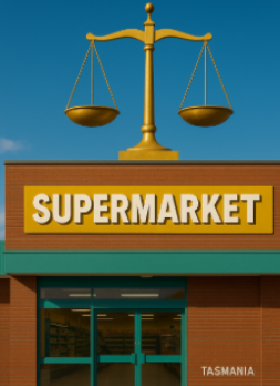 A supermarket