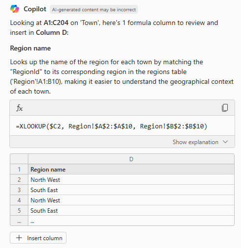 Suggestion for XLOOKUP function Suggestion for XLOOKUP function