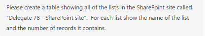 Asking for SharePoint list data