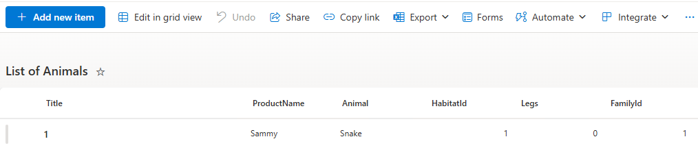 Two options for adding new rows