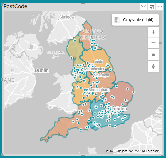 Creating a Power BI Azure map with reference layer Creating a Power BI Azure map with reference layer
