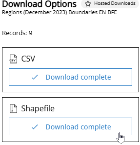 Downloading the avilable data Downloading the avilable data