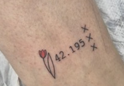 Tattoo of marathon
