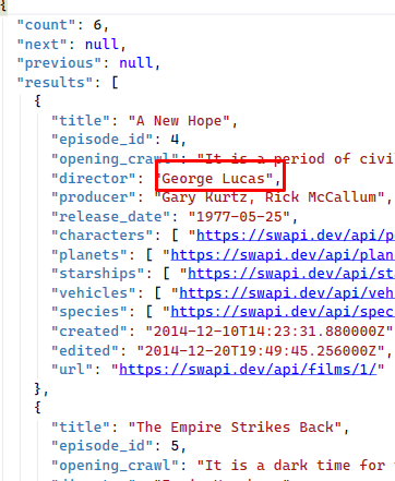 The director to chagne