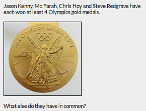 Shared Olympic birthdays