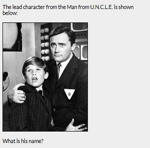 The man from UNCLE