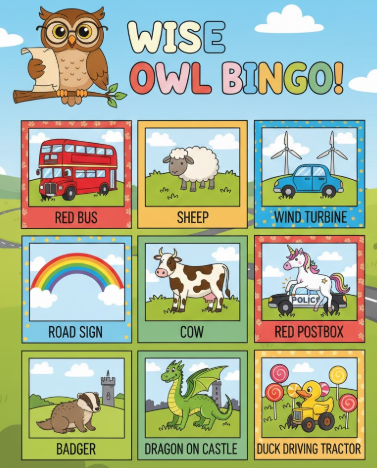 Gemini bingo card 2nd go