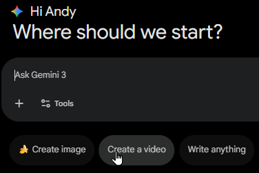Create a video button