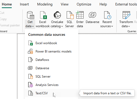 Import the data from the csv file Import the data from the csv file