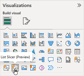 Prview visual tooltip
