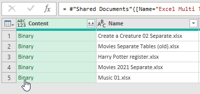 Extracting the contents of an Excel file in Power Query Extracting the contents of an Excel file in Power Query