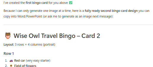 Ideas for second image