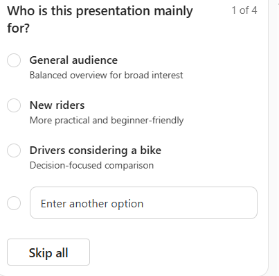 Questions from Copilot