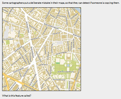 Question on maps
