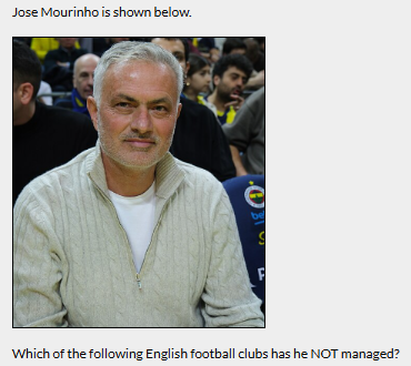 Jose Mourinho