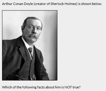 Arthur Conan Doyle
