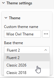Choosing a different base theme in Power BI Desktop Choosing a different base theme in Power BI Desktop