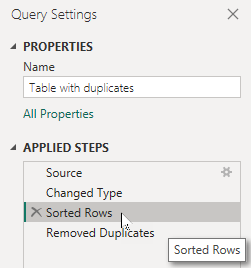 Click on the previous step to swap back to the sorted table Click on the previous step to swap back to the sorted table