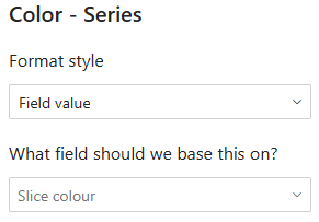 Using a DAX measure to set the colour of a chart using conditional formatting in a Power BI report Using a DAX measure to set the colour of a chart using conditional formatting in a Power BI report