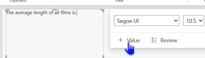 An image showing the new method of adding values to text boxes An image showing the new method of adding values to text boxes