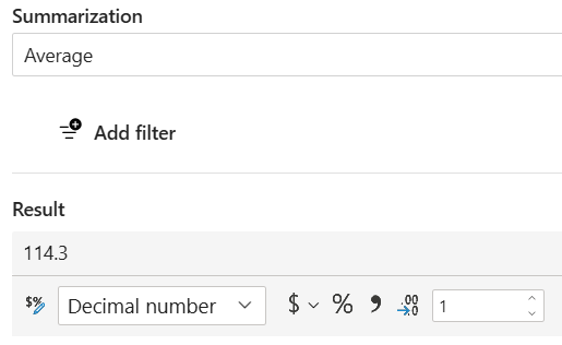 An image showing the chosen value that has been formatted. An image showing the chosen value that has been formatted.