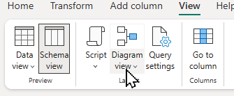 Diagram view icon