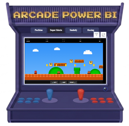 Arcade Power BI report