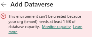 Add dataverse button Add dataverse button