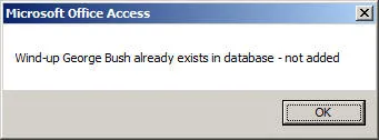 Access VBA Macros exercise - Recordsets (image 3)